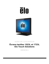 Elo 1523L 15" Touchscreen Monitor Mode d'emploi