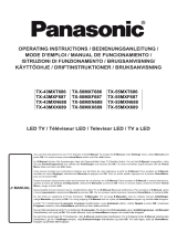 Panasonic TX50MXF687 Mode d'emploi