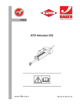 Rauch Austauschsatz ATS Aktuator-DS | replacement kit actuator metering, ATS actuator-DS Guide d'installation