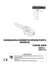 Shindaiwa 251TCS Manuel utilisateur