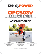 DK2 Detail K2 OPC503V 3-in 7 HP Gas-Powered 3-in-1 Cordless Towable ATV Shredder & Chipper Le manuel du propriétaire