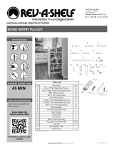 Rev-A-Shelf 448-TPF43-11-1 Instruction Sheet