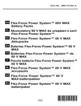 Toro Flex-Force Power System 15.0Ah 60V Pro Battery Pack Manuel utilisateur