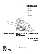 Shindaiwa 431SX Manuel utilisateur