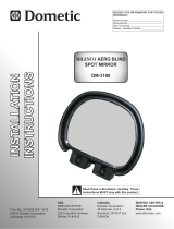 Dometic Milenco Aero Blind Spot Mirror DM3100 Guide d'installation