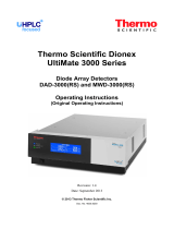 Thermo Fisher Scientific Dionex UltiMate 3000 Series Mode d'emploi