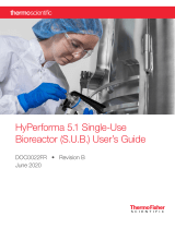 Thermo Fisher Scientific HyPerforma 5.1 Single-Use Bioreactor Mode d'emploi