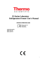 Thermo Fisher Scientific ES Series Combination Lab Refrigerator/Freezer Manuel utilisateur