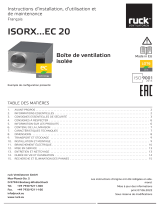 Ruck ISORX 100 EC 20 Le manuel du propriétaire