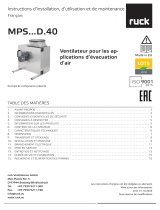 Ruck MPS 250 D2 40 Le manuel du propriétaire