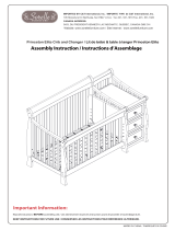 Sorelle Princeton Elite Crib & Changer Assembly Instructions