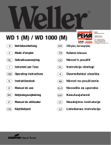 Weller C-WD1M Le manuel du propriétaire