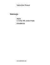 Tektronix P6245 Le manuel du propriétaire