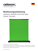 Celexon Écran à fond vert mobile Chroma Key Green 150 x 180 cm Le manuel du propriétaire