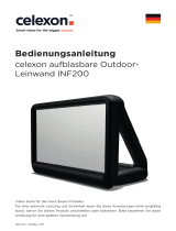 Celexon opblaasbaar outdoor-projectiescherm INF200 Le manuel du propriétaire