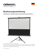 Celexon Economy 219 x 219 cm ekran projekcyjny na trójnogu Le manuel du propriétaire