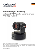 Celexon PTZ Videokonferenzkamera VK1080 Full HD Le manuel du propriétaire