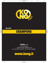 Kong Cover for crampons Manuel utilisateur