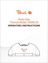 Peach PB200-50 Le manuel du propriétaire