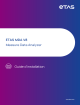 ETAS MDA Guide d'installation