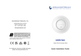 Grandstream GWN7662  Guide d'installation