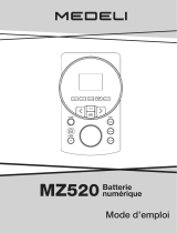 Medeli MZ520 Le manuel du propriétaire