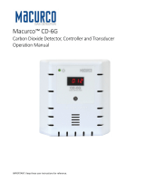 Macurco CD-6G Manuel utilisateur