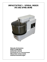 GGM Gastro TMP20-230V#ECO Dough 20 liters Kneading Machine Manuel utilisateur