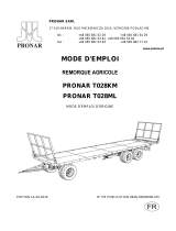 PRONAR T028KM T028ML Le manuel du propriétaire