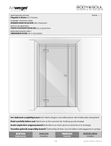 Artweger WINGED DOOR IN ALCOVE Assembly Instructions