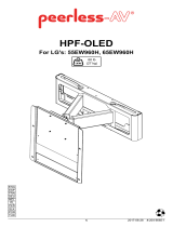 Peerless HPF-OLED Guide d'installation