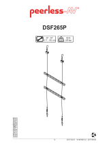 PEERLESS-AV DSF265P Guide d'installation