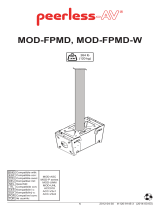 Peerless MOD-FPMD-W Guide d'installation