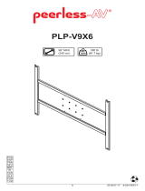 PEERLESS-AV PLP-V9X6 Guide d'installation