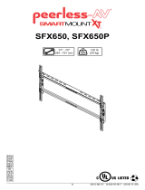 Peerless SFX650 Le manuel du propriétaire