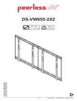 Peerless DS-VW655-2X2 Guide d'installation