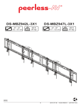 PEERLESS-AV DS-MBZ942L-3X1 Guide d'installation