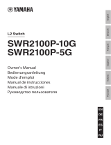 Yamaha SWR2100P Le manuel du propriétaire