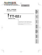Elmo TT-02S Manuel utilisateur
