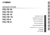 Yamaha VXL1B-24 Guide d'installation