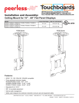 Peerless PC930B-W Guide d'installation