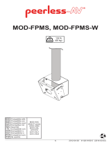 Peerless MOD-FPMS-W Guide d'installation