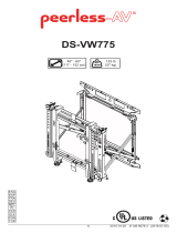 Peerless DS-VW775 Guide d'installation