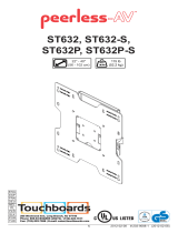 Peerless ST632 Guide d'installation