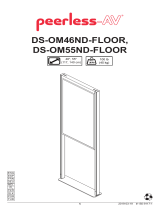 Peerless DS-OM55ND-FLOOR Guide d'installation