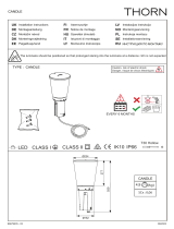 Thorn Candle / CN 18L70 730 RSC CL2 W3 ANT  Guide d'installation