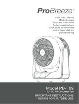Pro Breeze PB-F09-UK-PLUGRW-FBA Manuel utilisateur