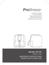 Pro Breeze AF-02-UK-FBA Manuel utilisateur