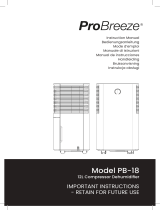 Pro Breeze PB-18-UK-FBA Manuel utilisateur