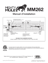 Mighty Mule MM262 Guide d'installation